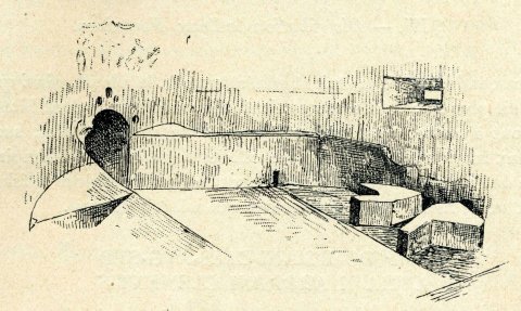 Vue intérieure du château d'eau de Pompéi.
