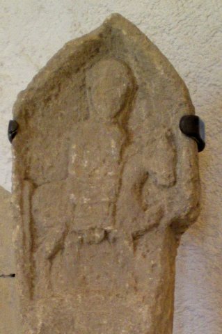 Stèle votive à Epona (détail). Daspich.