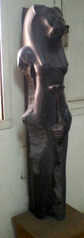 Statue en granit de Sekhmet. Karnak. Nouvel Empire.
