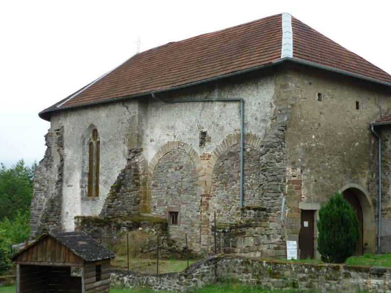 Bleurville.Côté nord du prieuré St-Maur. Photo Marc Heilig