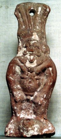 Figurine en terre cuite. Musée du Caire. Photo M. Heilig