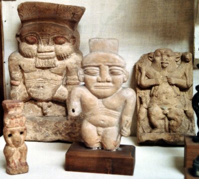 Figurines en terre cuite. Musée du Caire. Photo M. Heilig