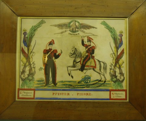 Tableau de la Garde Impériale française.