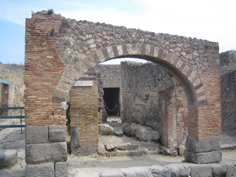 Etablissement artisanal à Pompéi.