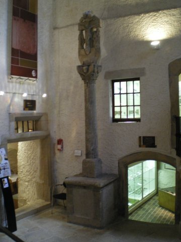 Cour intérieure de la Tour aux Puces.