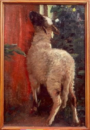 Le Mouton à la porte rouge. Edmond Louyot.