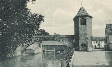 La Porte des Pêcheurs à Haguenau autrefois.
