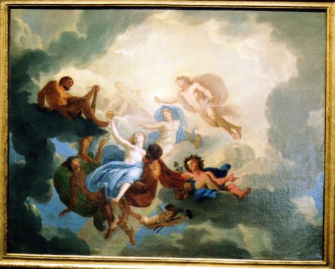 Ch. Le Brun, Le Plafond de Pandore.