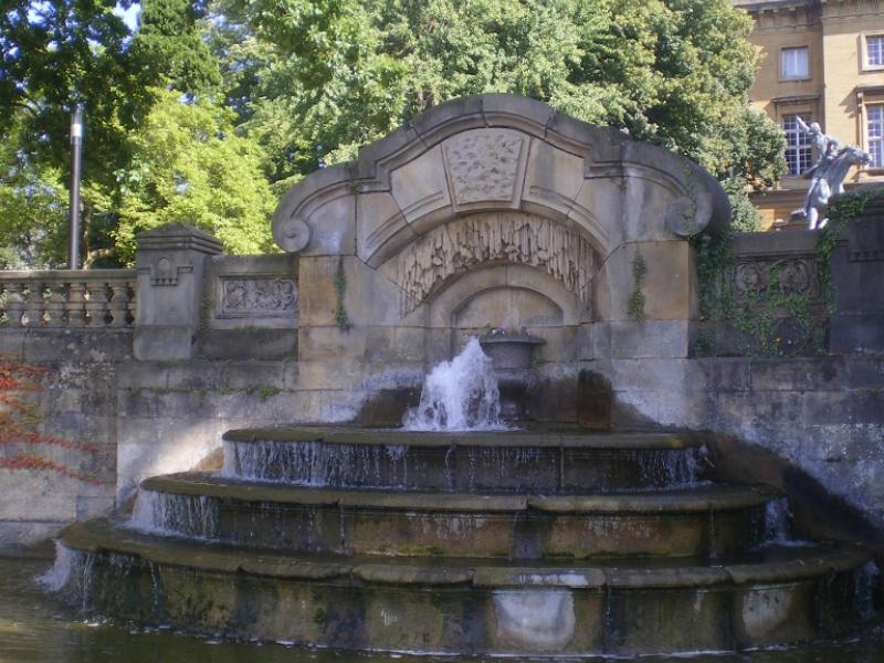 Fontaine du Jardin Bouflers. Photo Marc Heilig